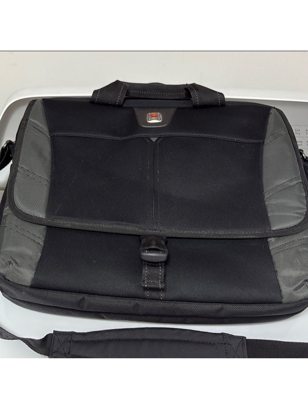 Swiss Gear Elegant Black and Gray Laptop Bag